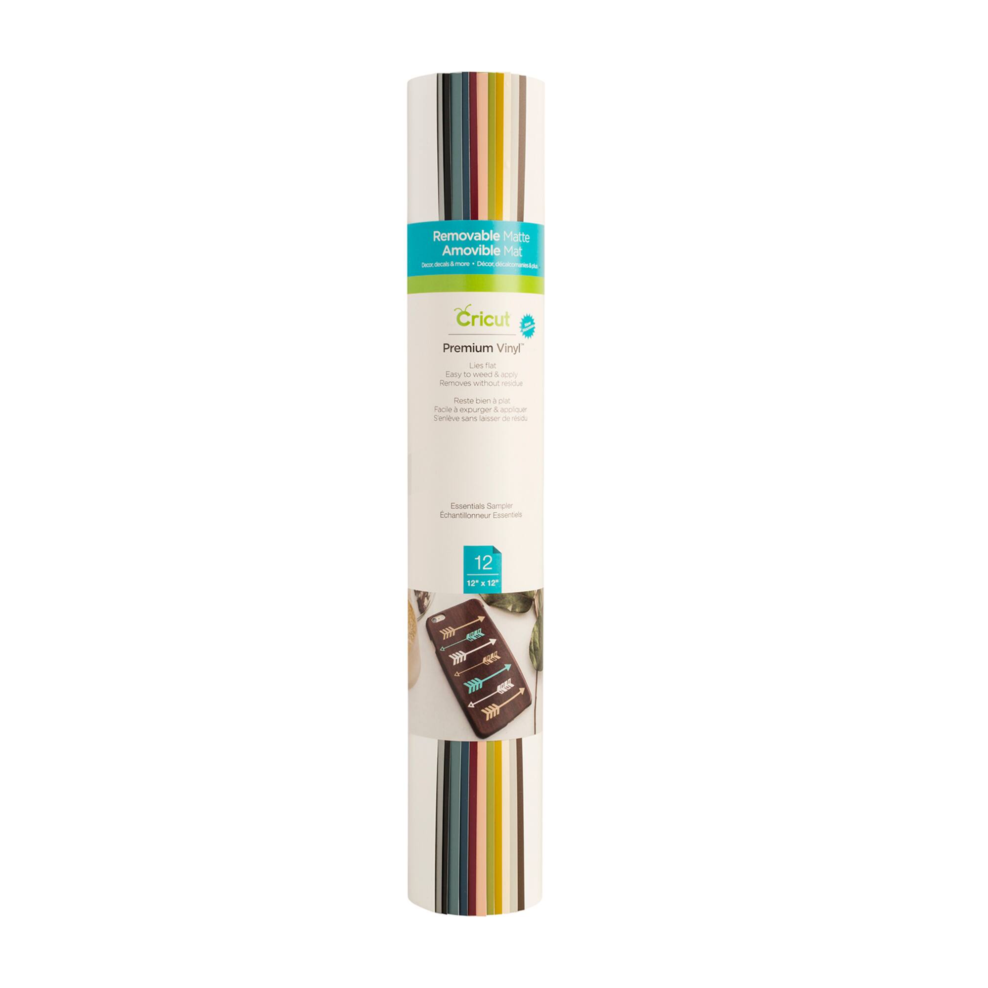 Cricut® Removable Matte Premium Vinyl™ Sampler, Essentials